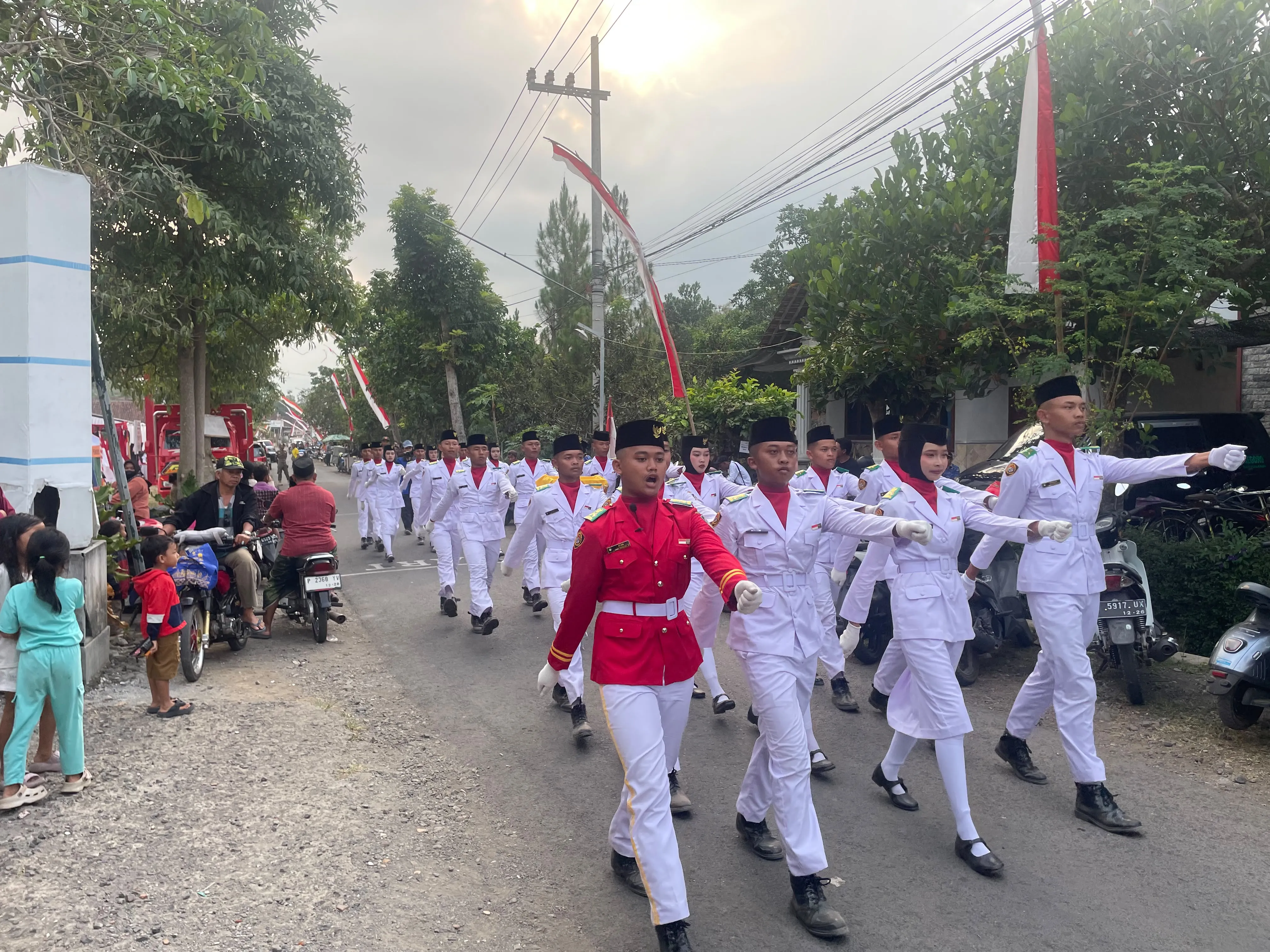Siswa SMA Plus Cordova Berprestasi, Jadi Paskibra Kecamatan Tegalsari dan Yayasan