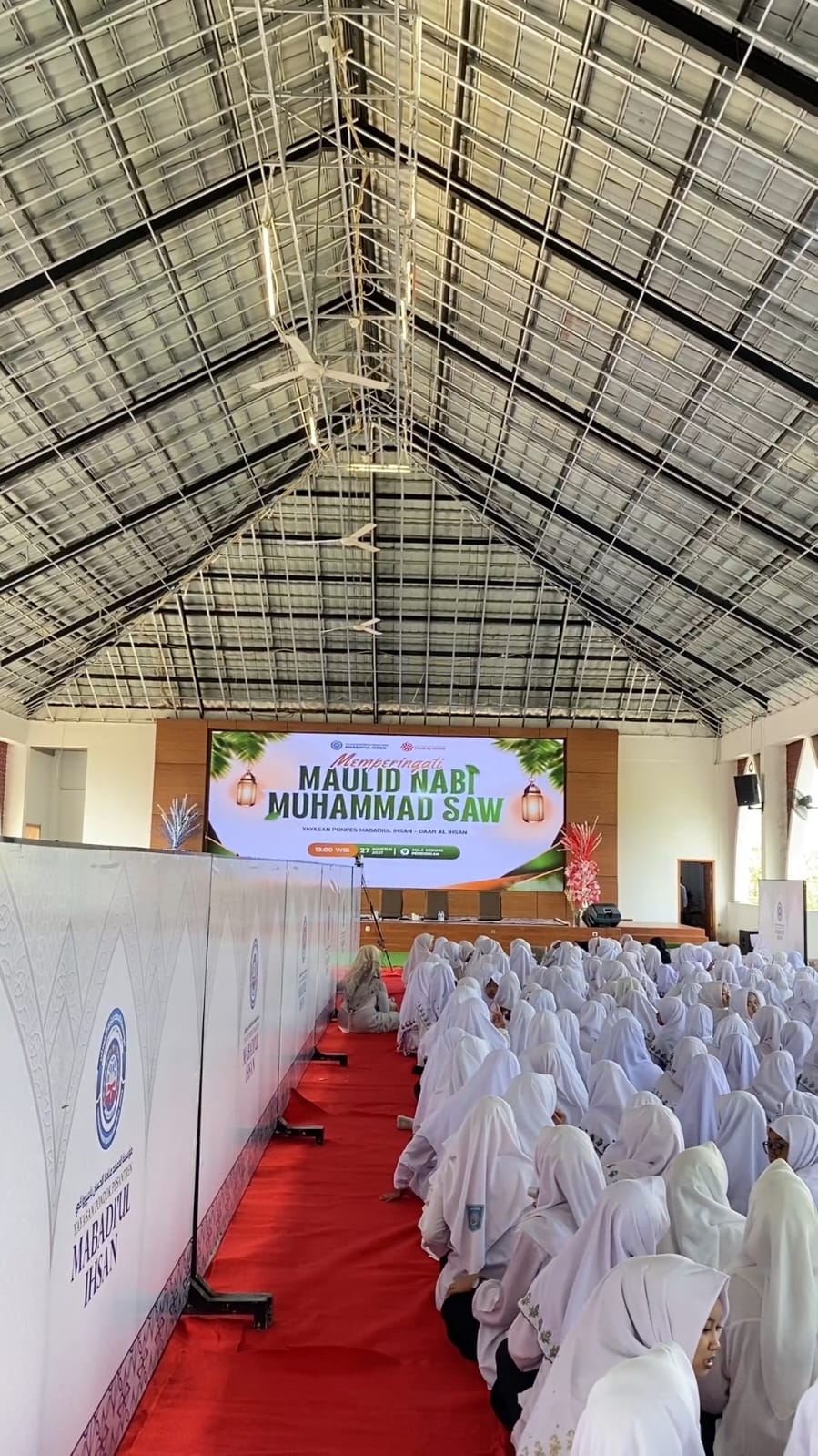 Semarak Maulid Nabi Muhammad SAW 1448 H, Warga Yayasan Mabadiul Ihsan – Daar Al Ihsan Gelar Pengajian Bersama